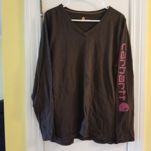 Carhartt women's long sleeve tee shirt